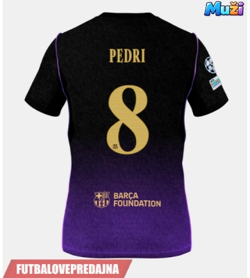 Lacne Muži Futbalové dres Barcelona Pedri Gonzalez #8 2026-27 Krátky Rukáv - Preč